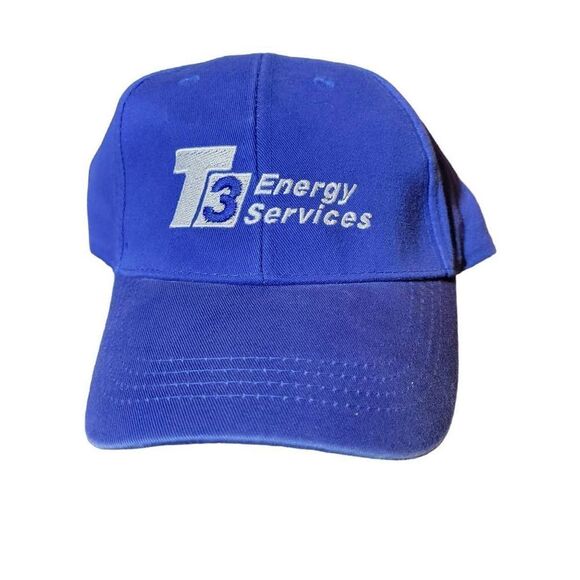 Vintage T 3 Energy Services Oilfield Embroidered  Truckers Baseball Hat Cap. - Picture 1 of 2